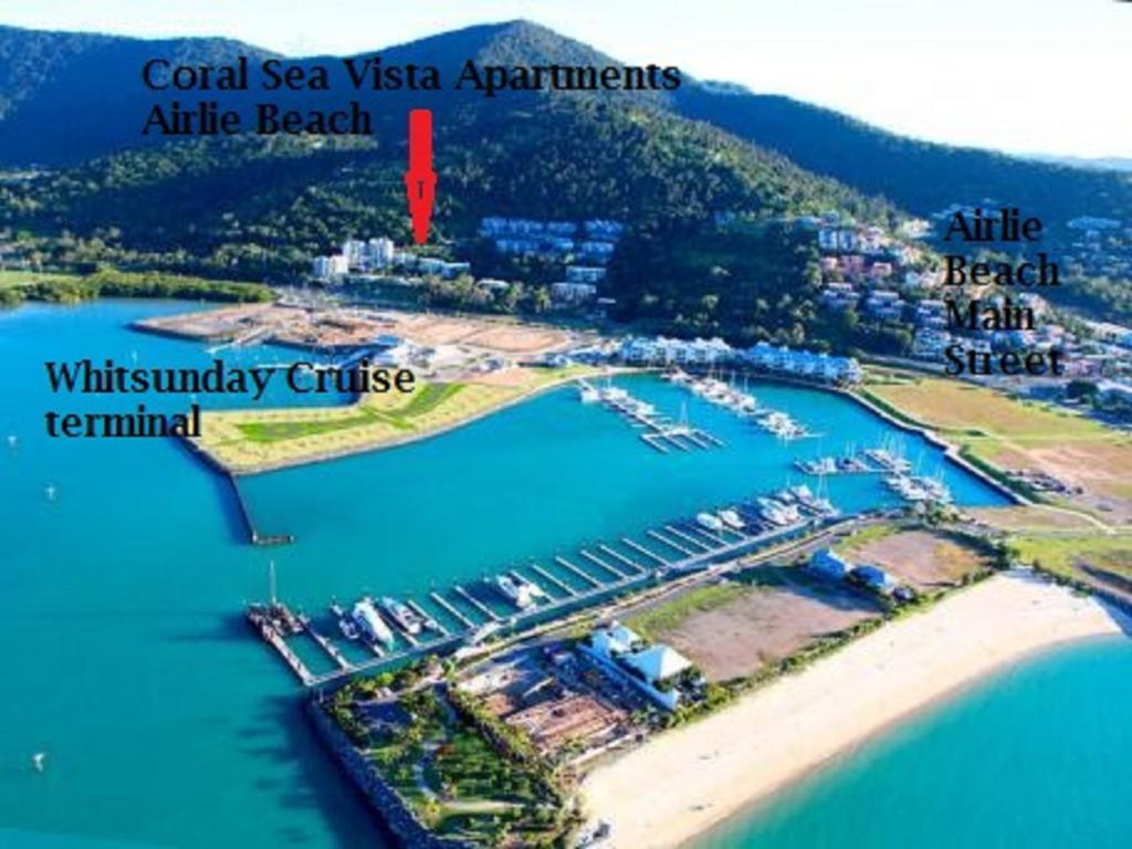 Coral Sea Vista Apartments Airlie Beach Exteriör bild